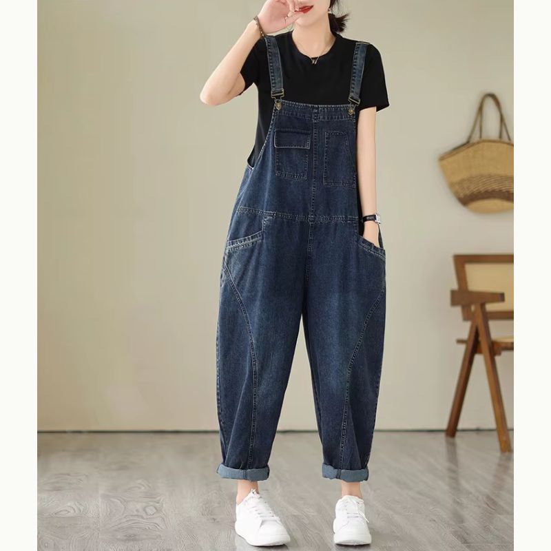 Salopette Jean Ample Décontractée