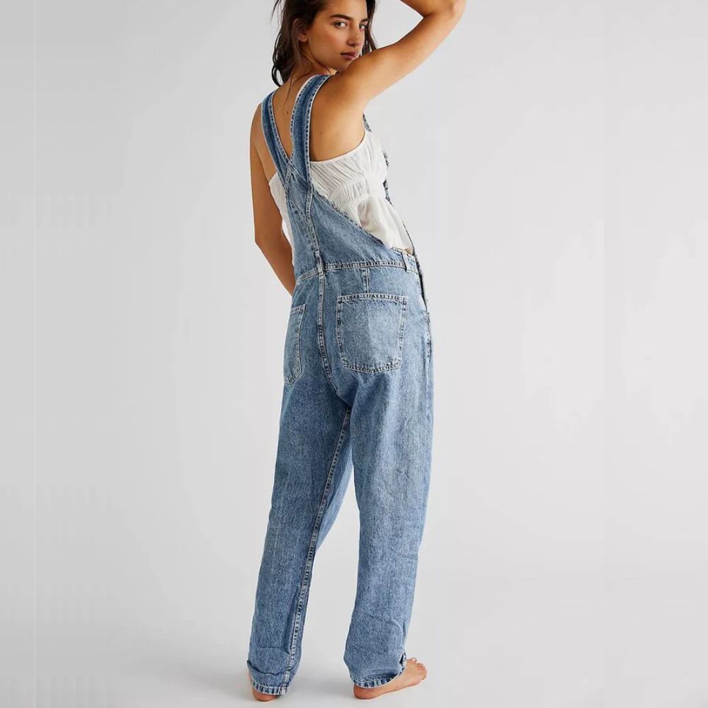 Salopette Jean Femme Large