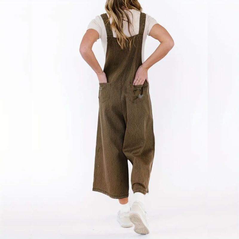 Salopette Jean Baggy Femme