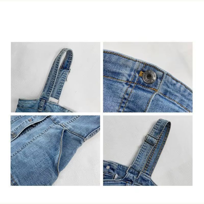 Salopette en Jean Jupe