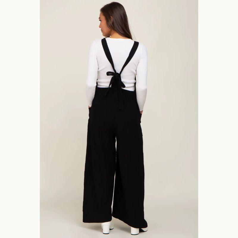 Salopette Grossesse Noire