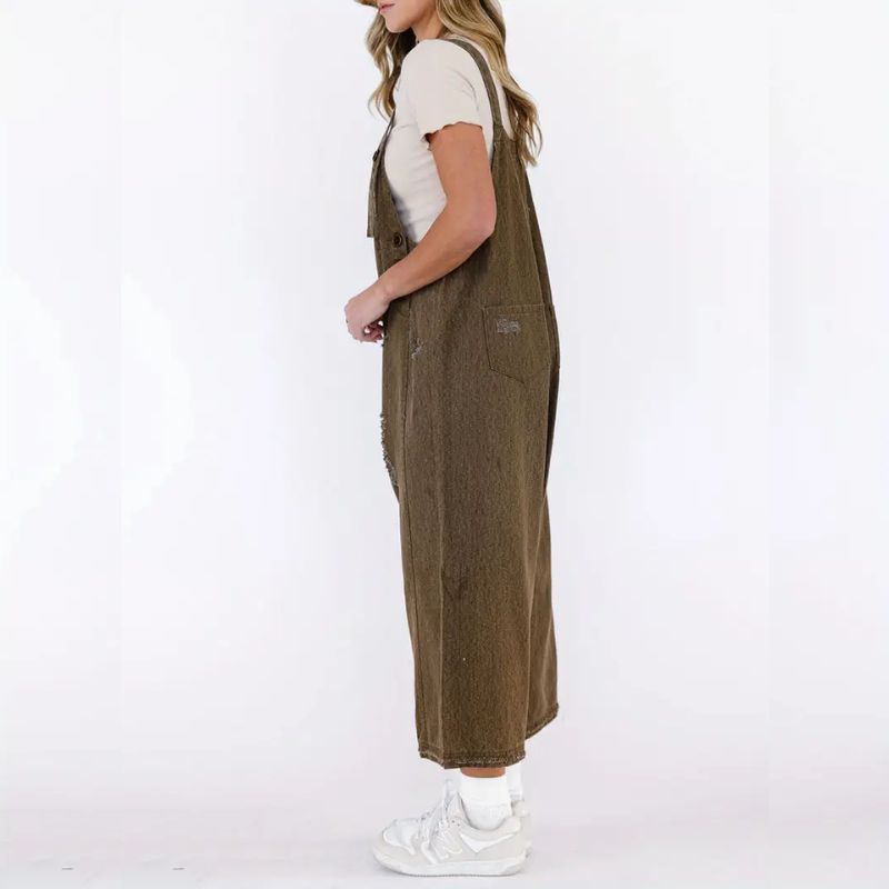 Salopette Jean Baggy Femme