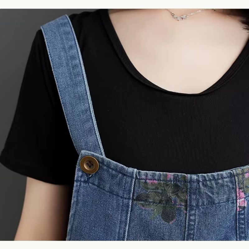 Salopette Jean Vintage Floral