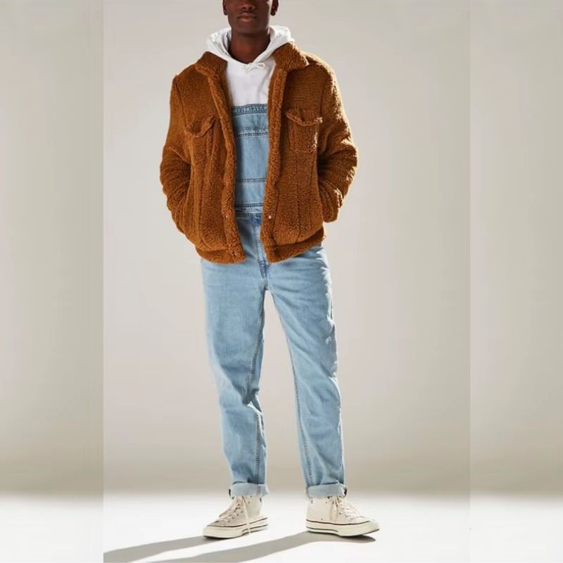 Salopette Jean Homme Bleu Ciel Classik