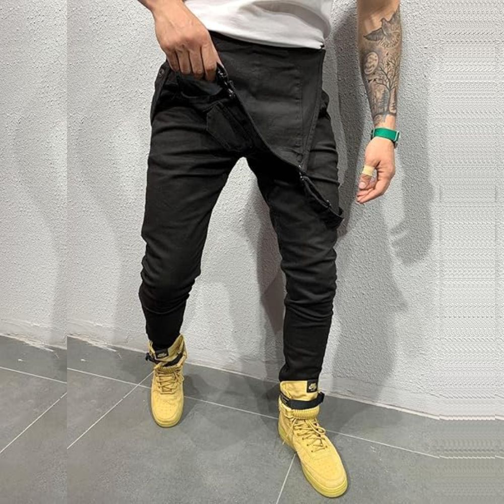 Salopette Noir Homme