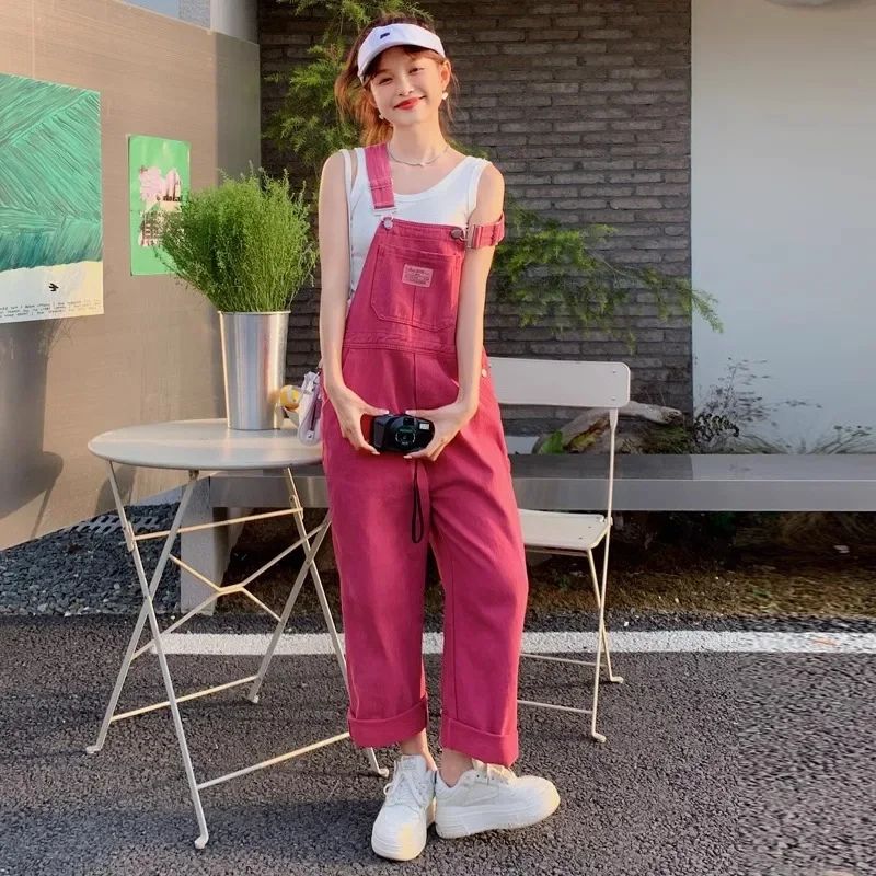 Salopette Jean Rose