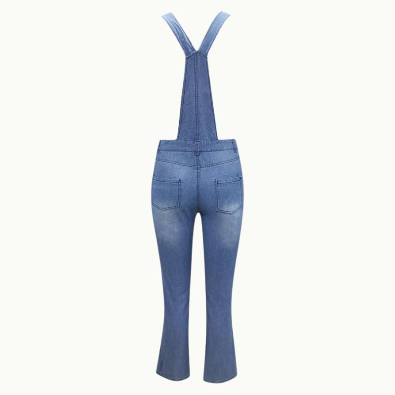 Salopette Jean à Bretelles