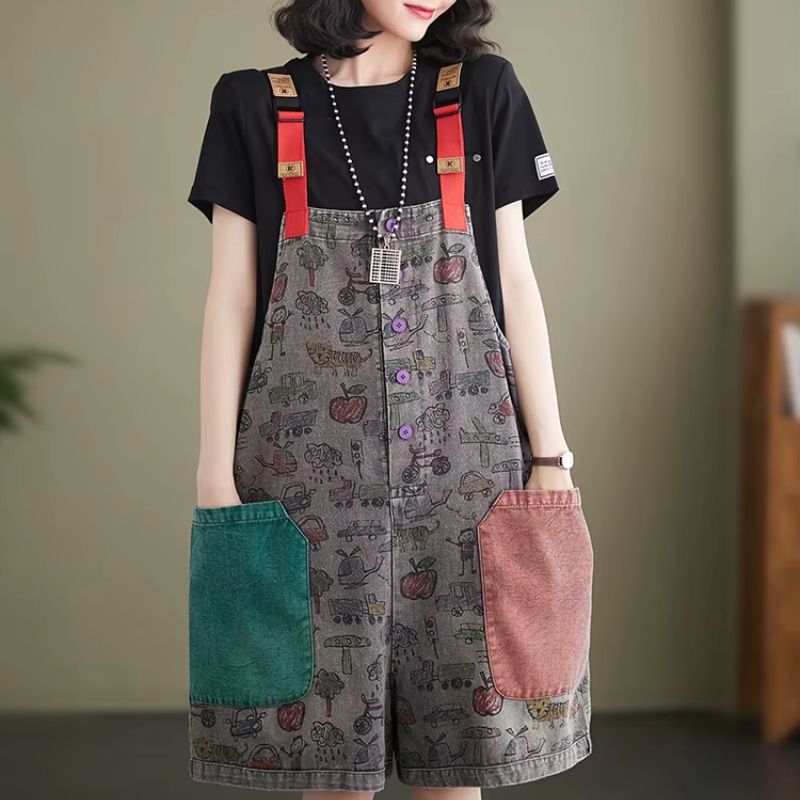 Salopette Cargo Femme
