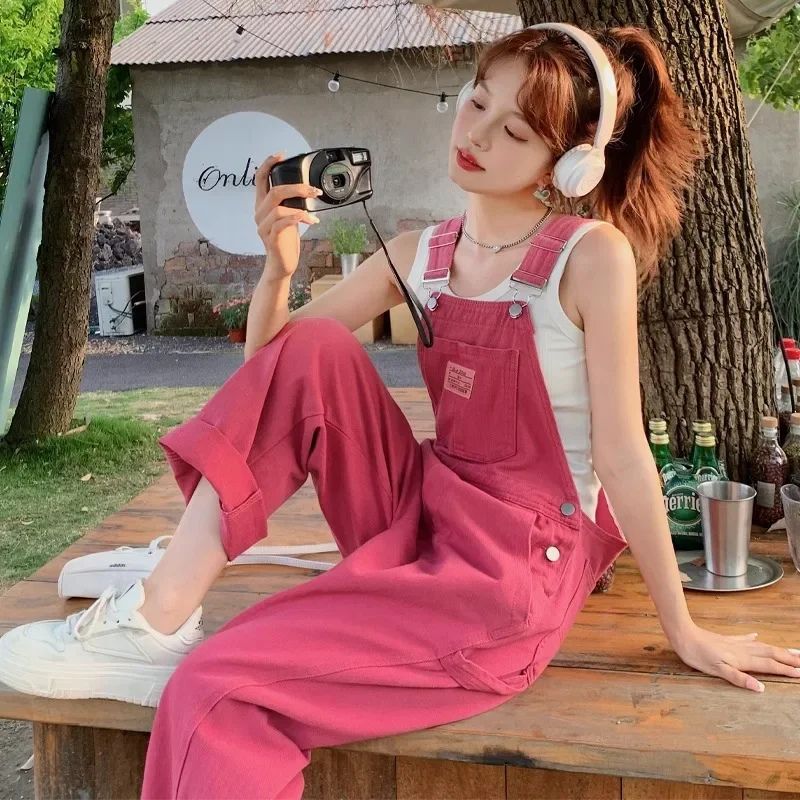 Salopette Jean Rose