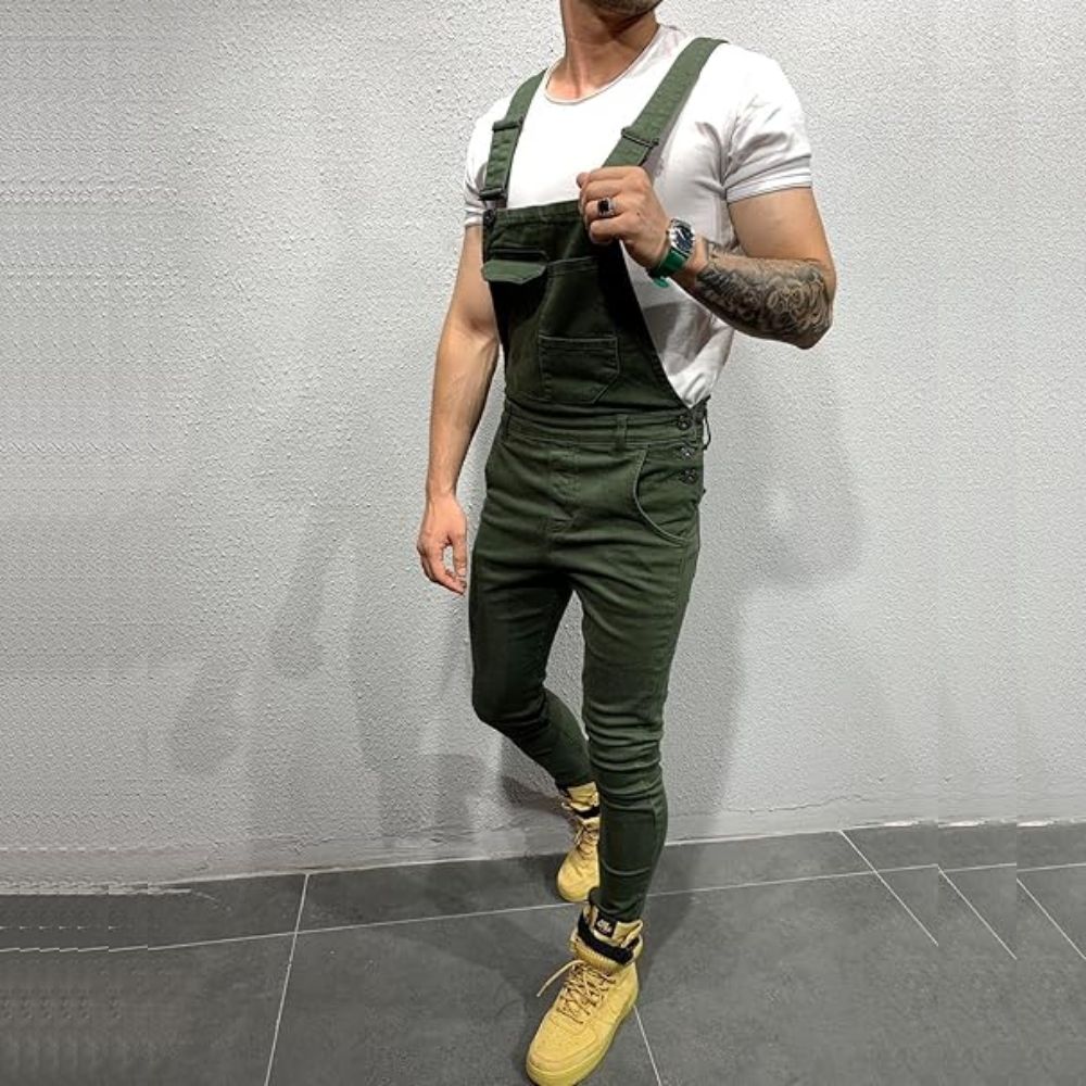 Salopette Verte Homme