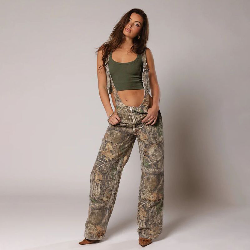 Salopette Femme Militaire Jeans