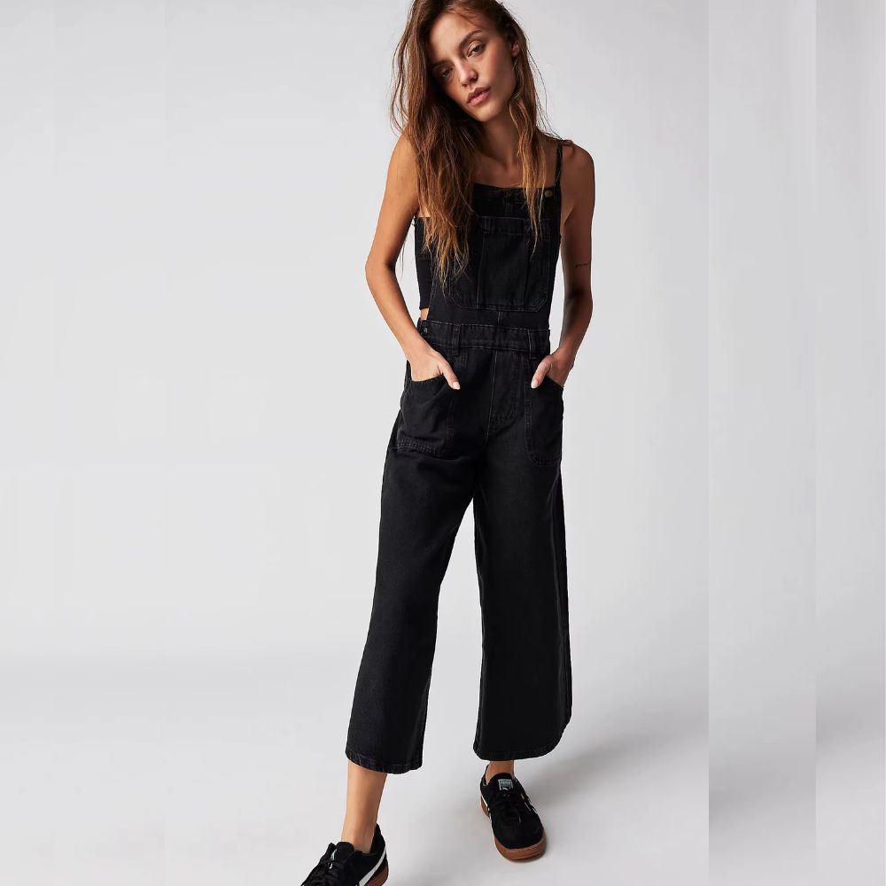 Salopette Streetwear Noire