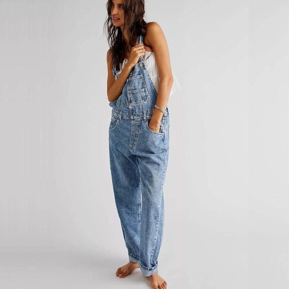 Salopette Jean Femme Large