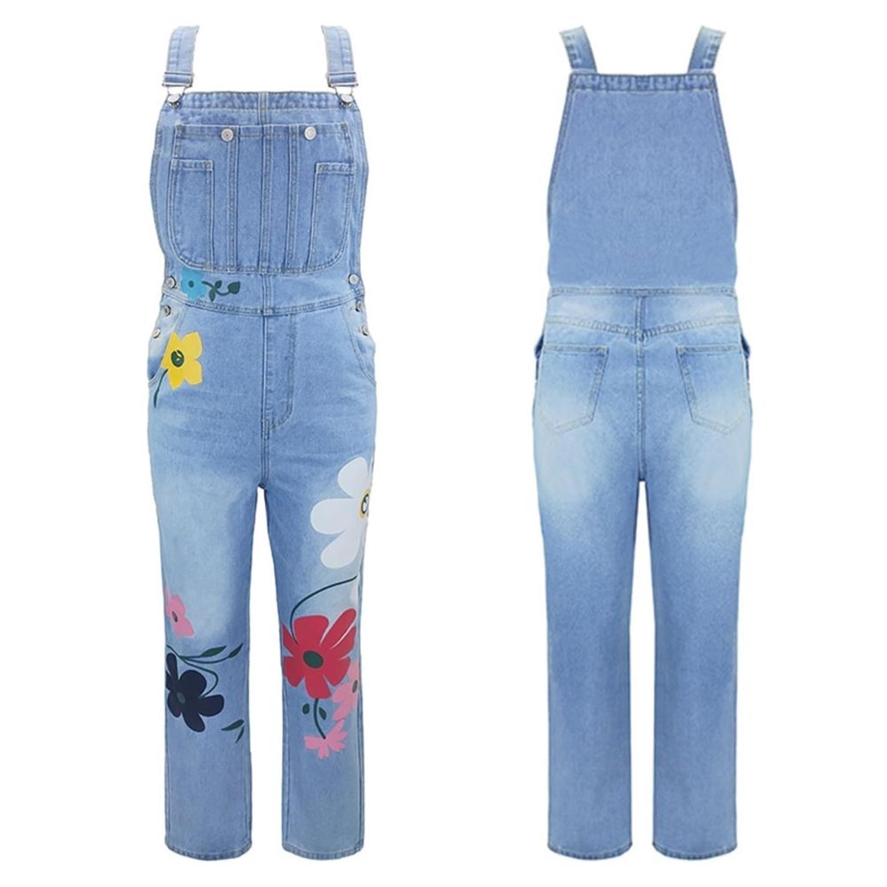 Salopette Jean Fleurie