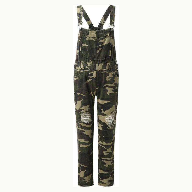 Salopette Camouflage Femme