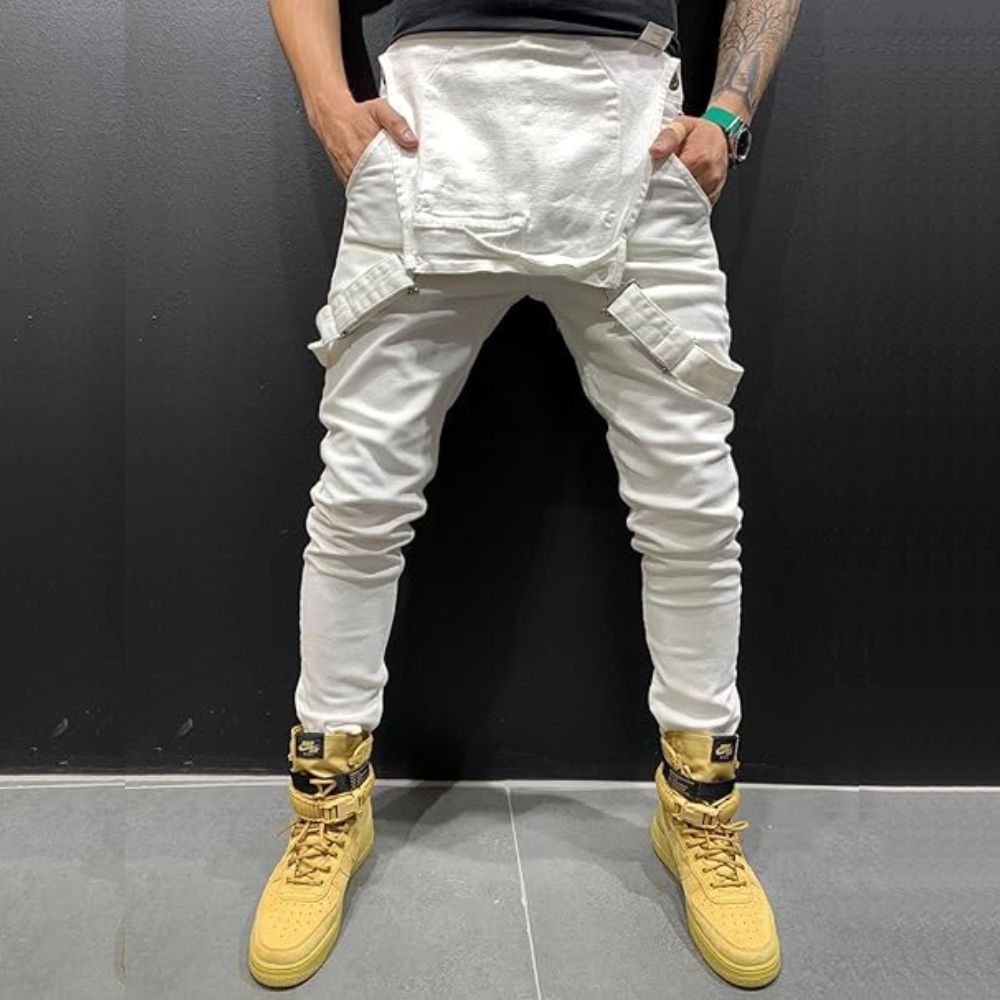 Salopette Blanche Homme