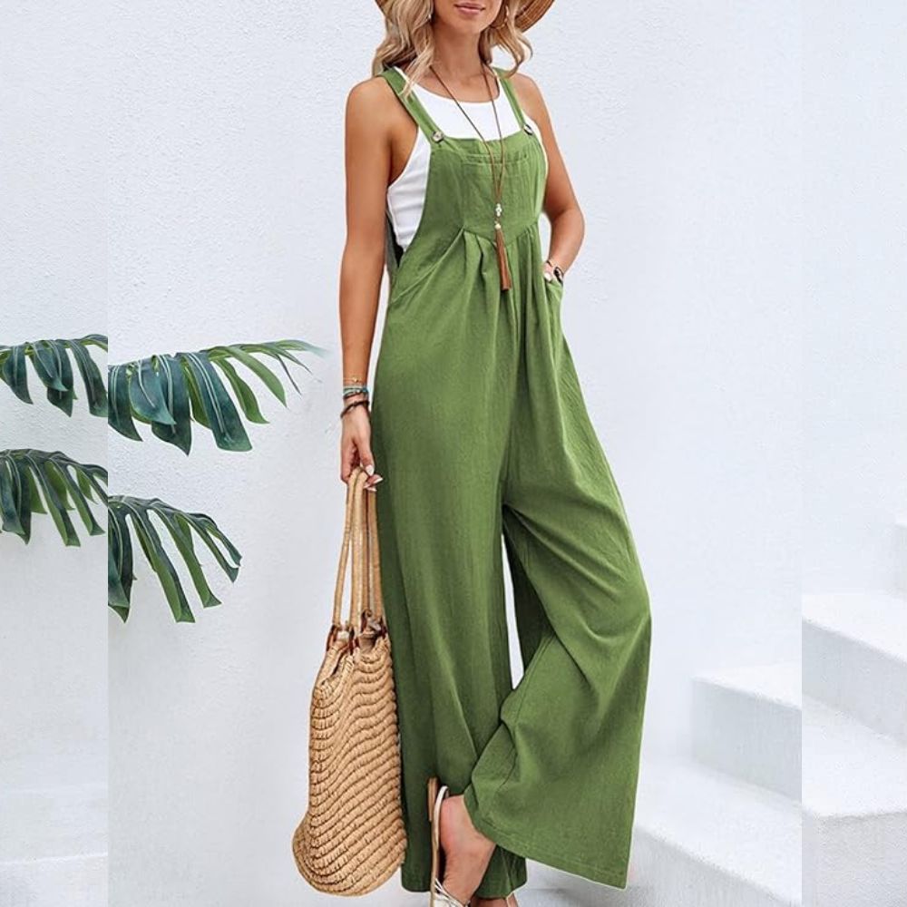 Salopette Combinaison Verte