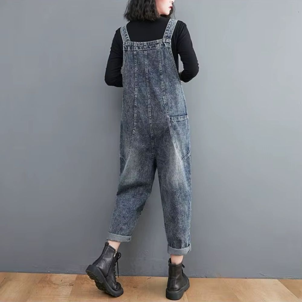 Salopette en Jean Vintage