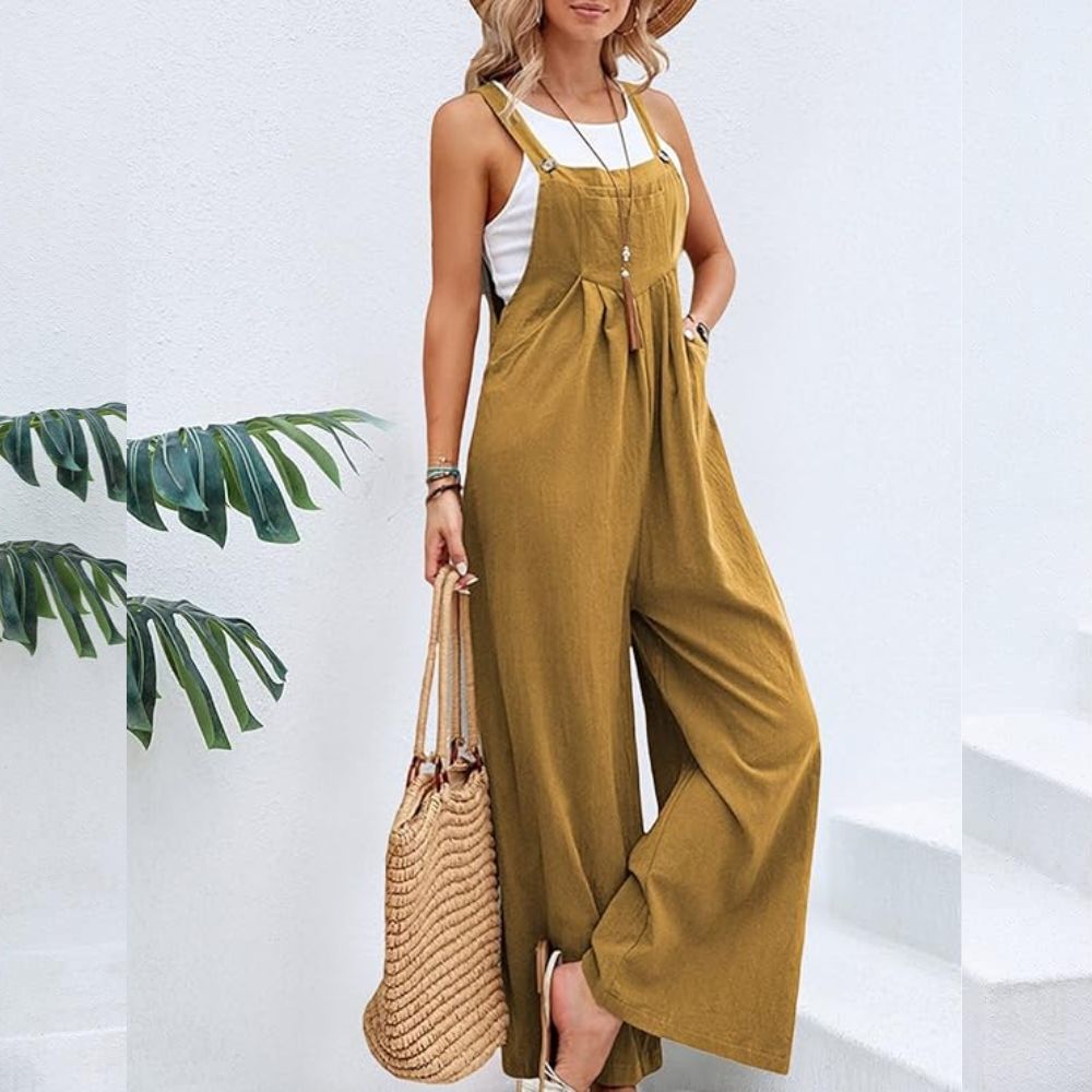 Salopette Combinaison Marron