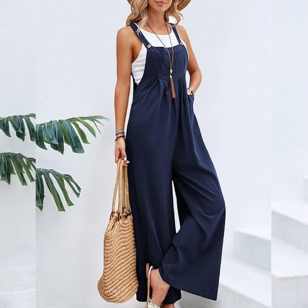 Salopette Combinaison Bleu Nuit