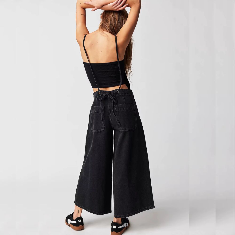 Salopette Streetwear Noire