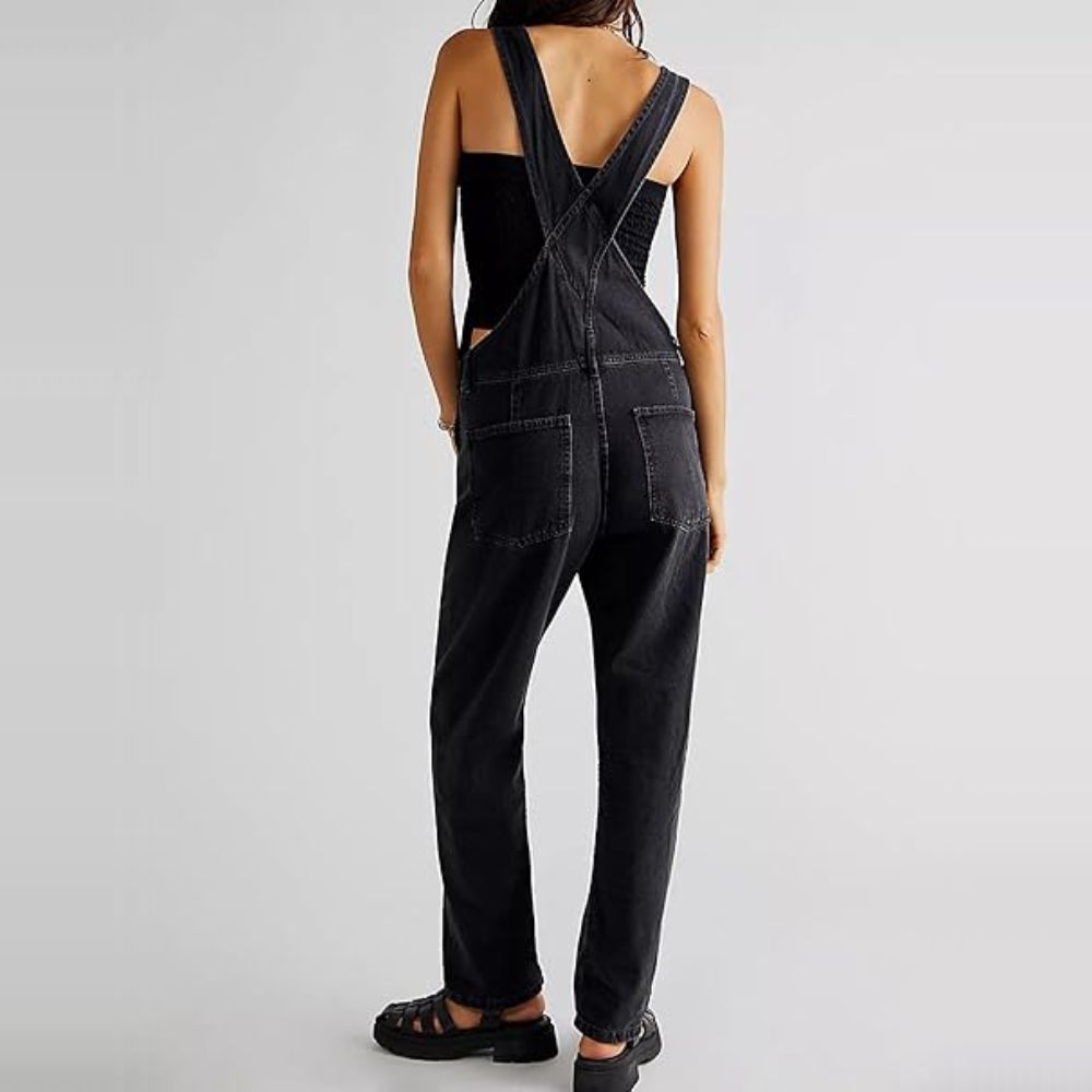 Salopette Denim Noir