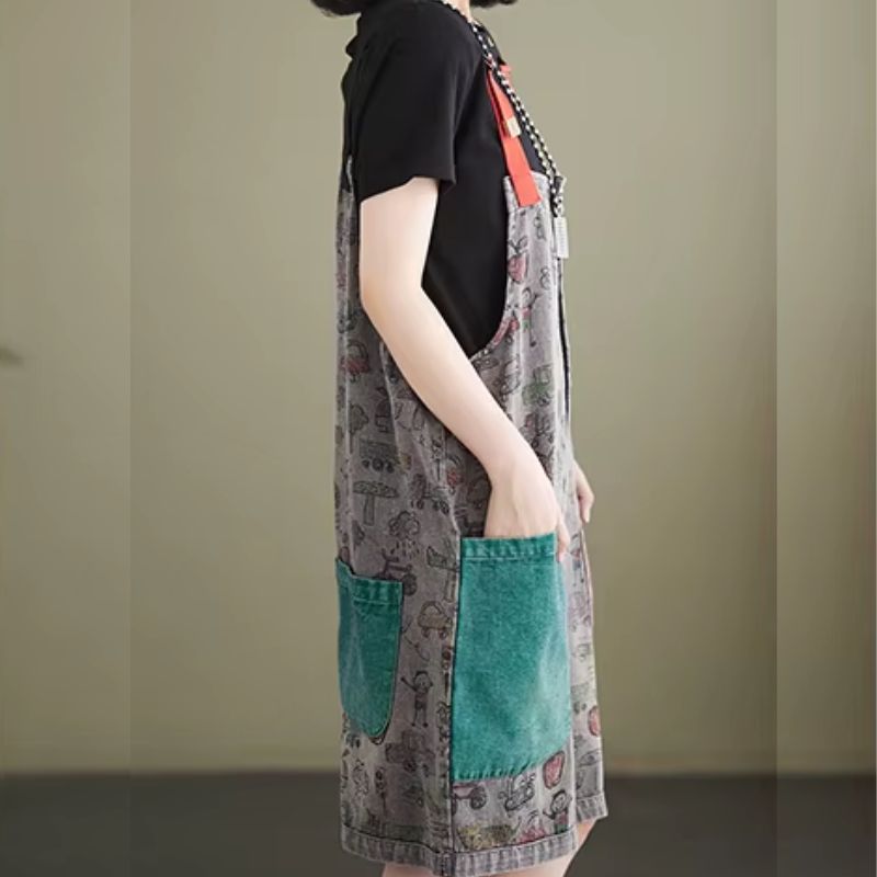 Salopette Cargo Femme