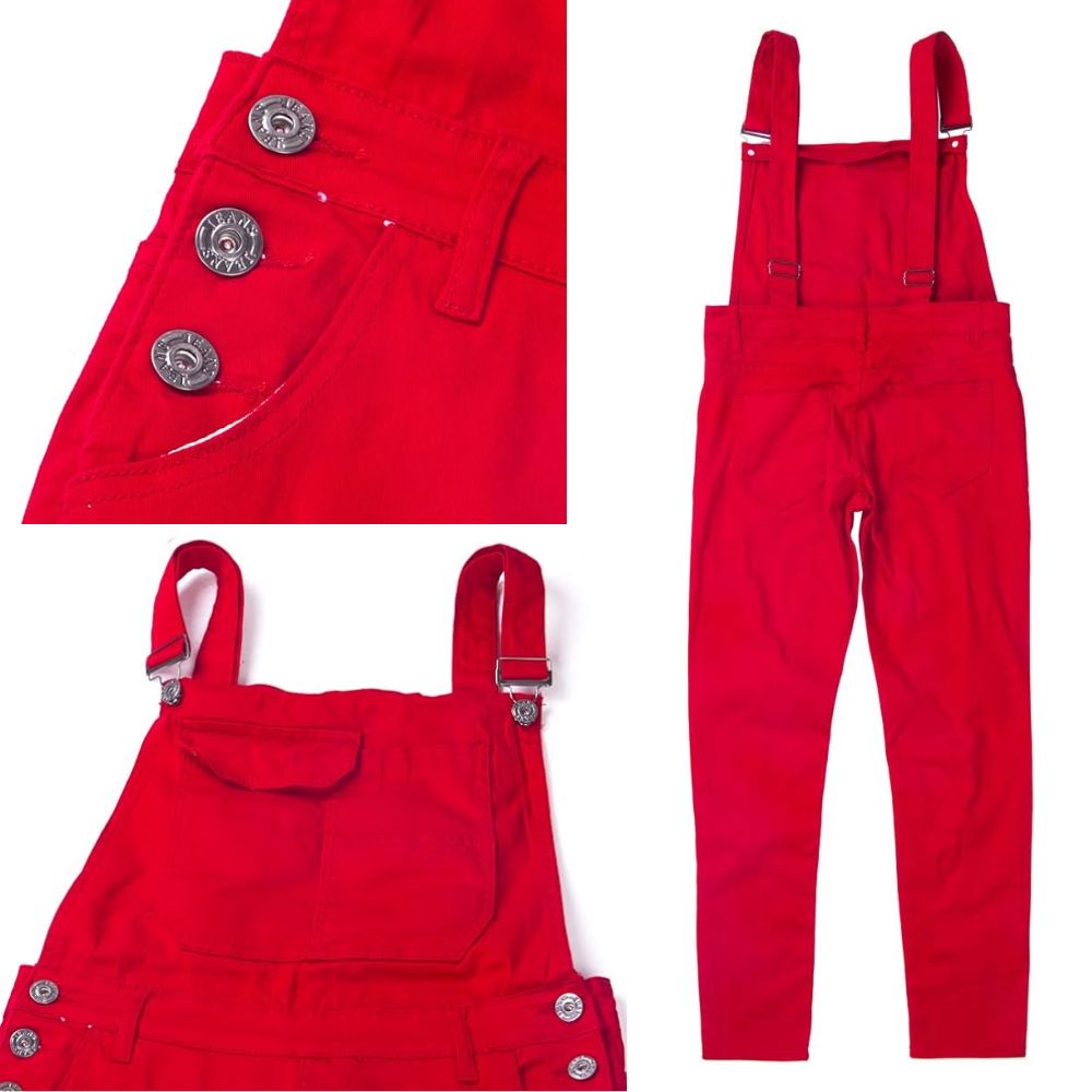 Salopette Rouge Homme