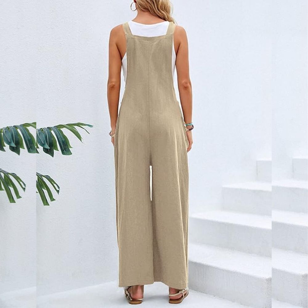 Salopette Combinaison Crème