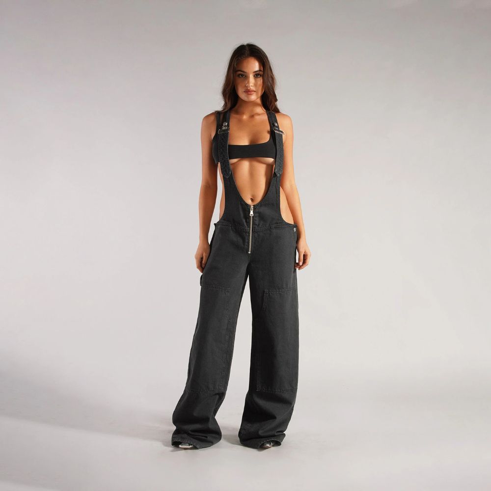 Salopette Jean Sexy Noire
