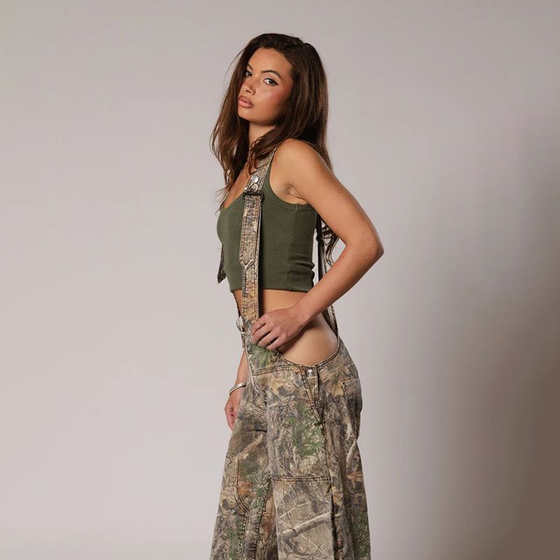 Salopette Femme Militaire Jeans