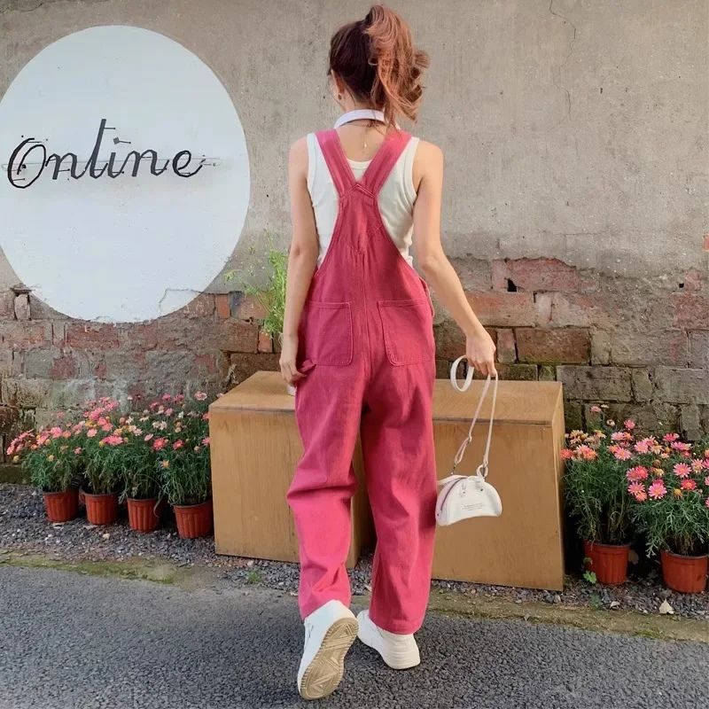 Salopette Jean Rose
