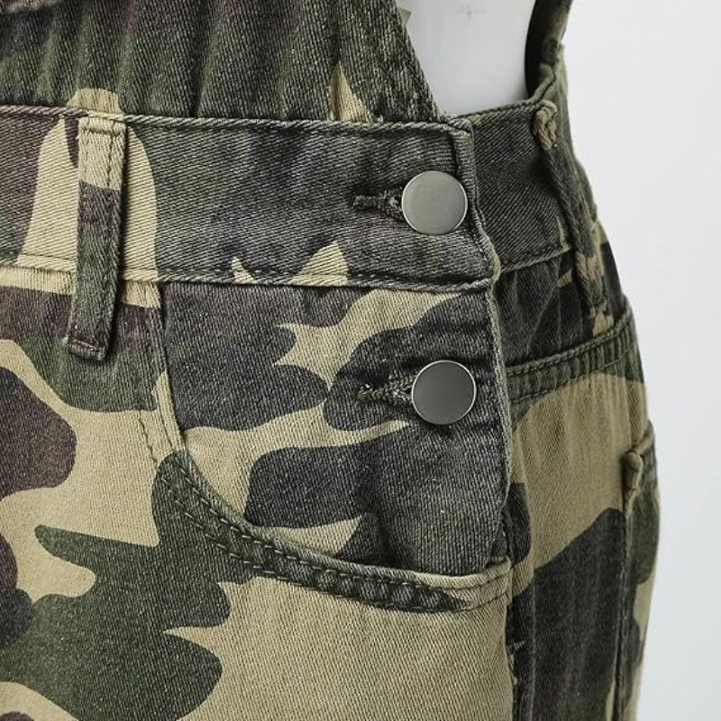 Salopette Camouflage Femme