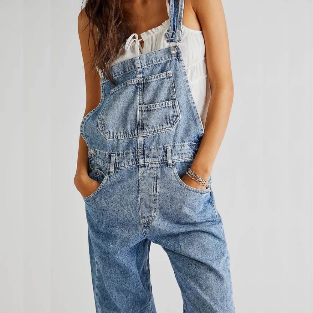 Salopette Jean Femme Large