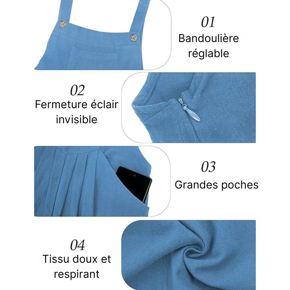 Salopette Combinaison Bleue