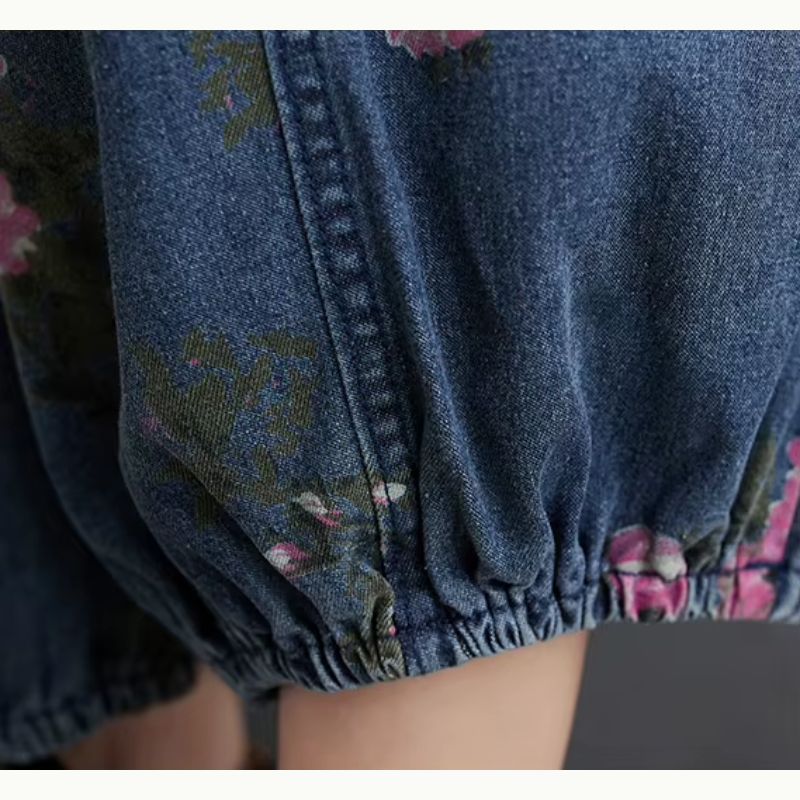 Salopette Jean Vintage Floral