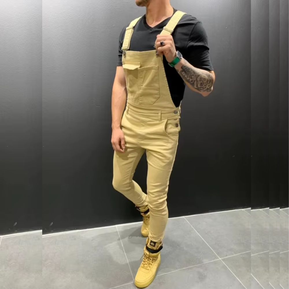 Salopette Beige Homme