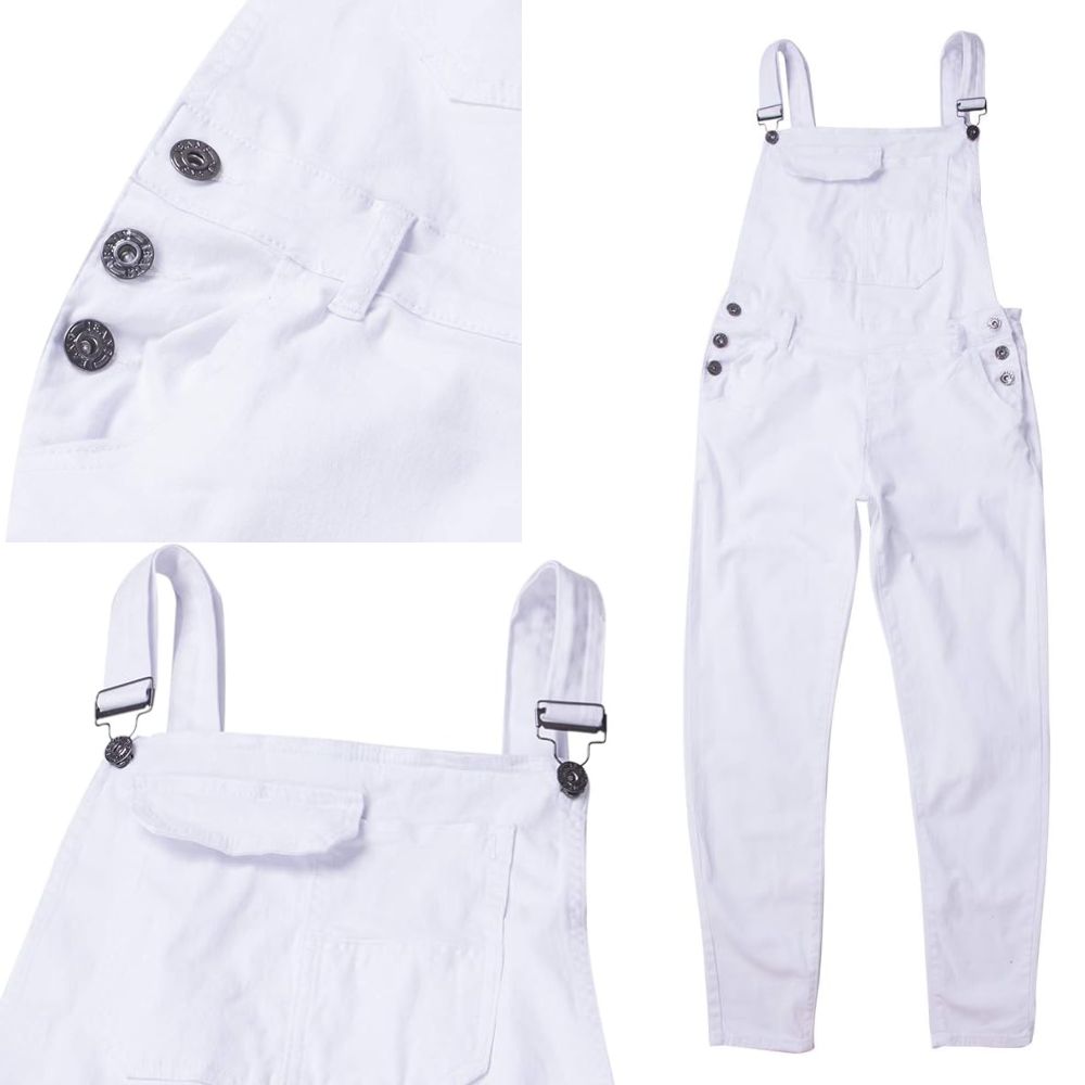 Salopette Blanche Homme