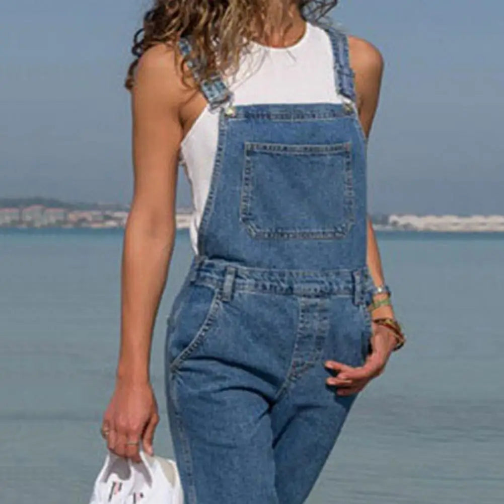 Salopette Jean Classique Marin