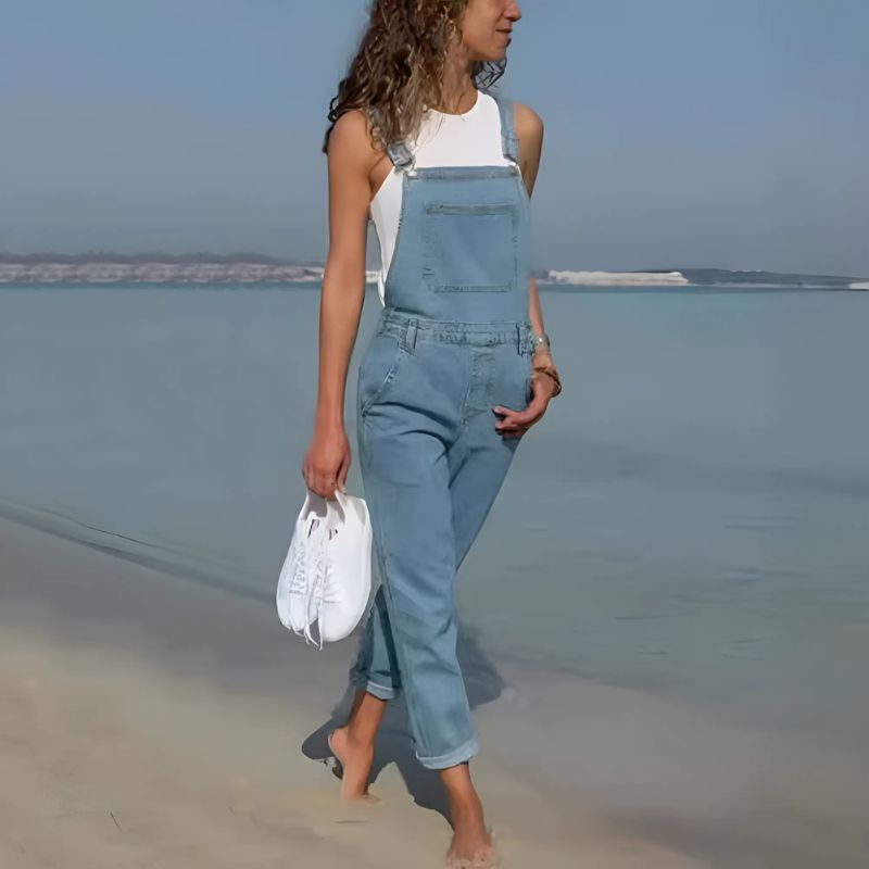 Salopette en Jean Élégante